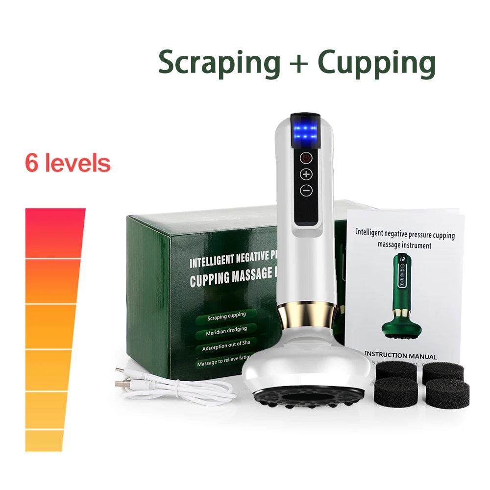 Vacuum Suction Cupping Massager – Gua Sha & Slimming Device