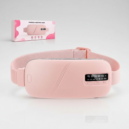 Cordless menstrual heating pad for cramps – Alvion Heat & Vibration Belt