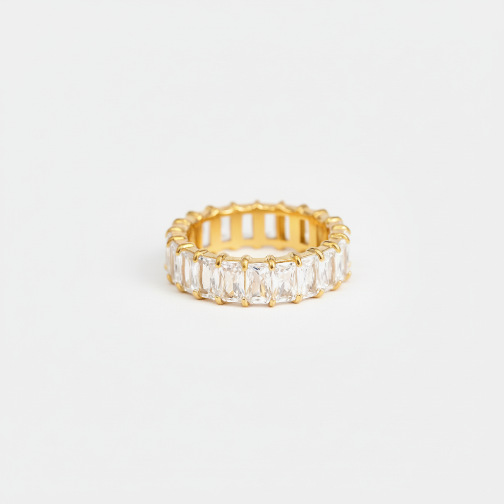 Addison Diamond Simulant Ring