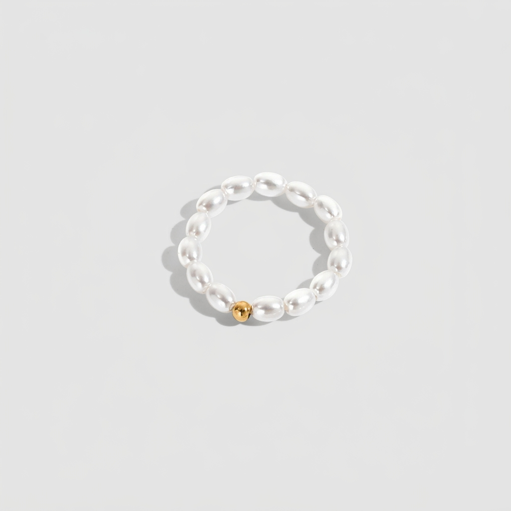 Margot Gold Pearl Ring