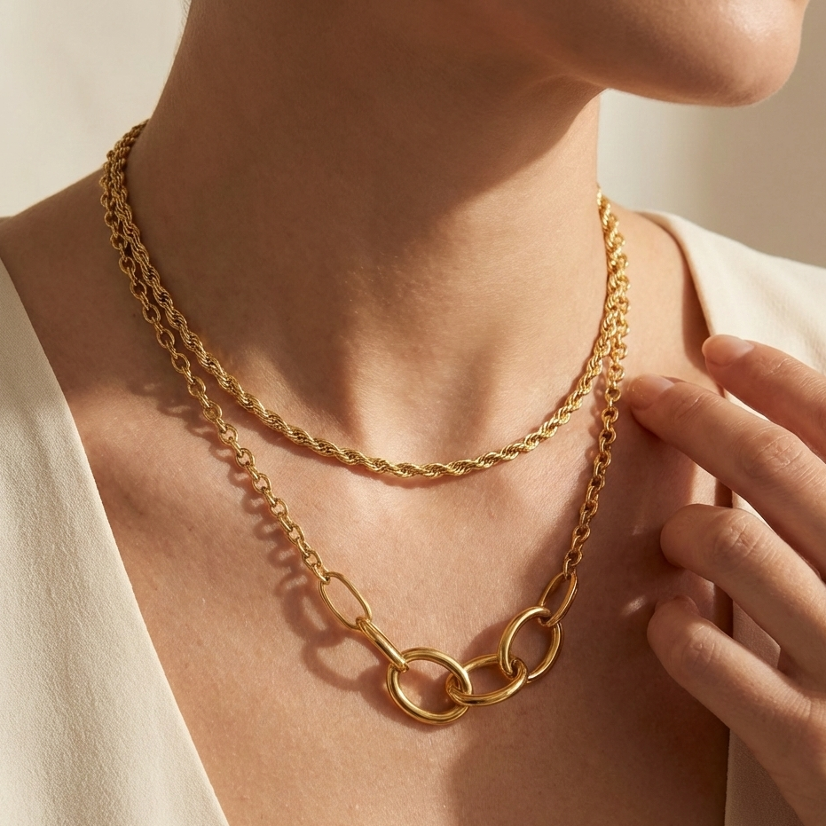 Nora Gold Chain Necklace