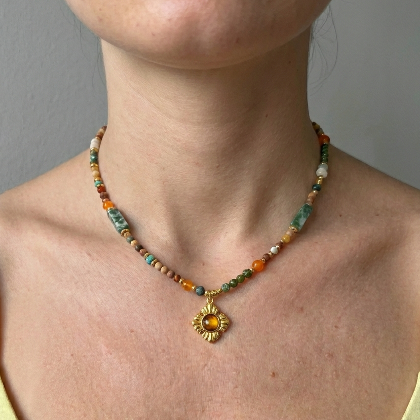 Mabel Beaded Necklace