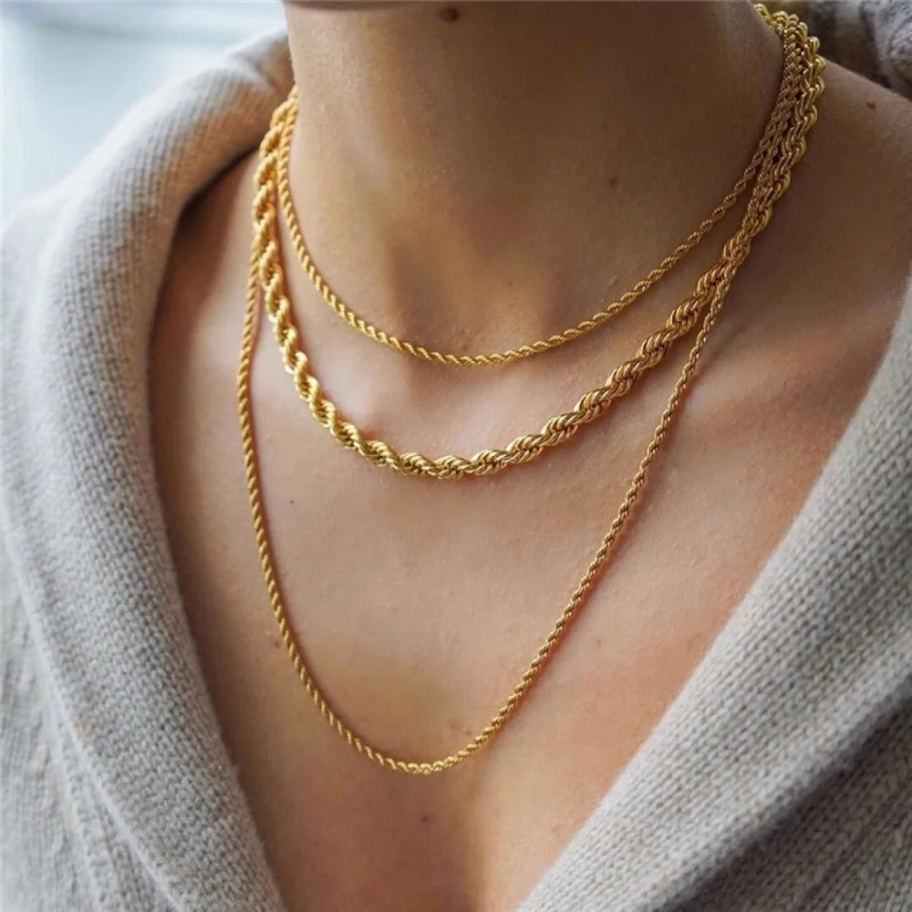 Willa Gold Chunky Chain Necklace