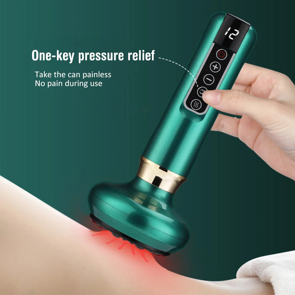 Vacuum Suction Cupping Massager – Gua Sha & Slimming Device