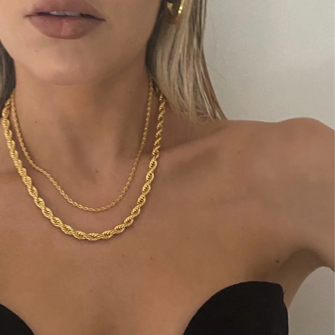 Willa Gold Chunky Chain Necklace