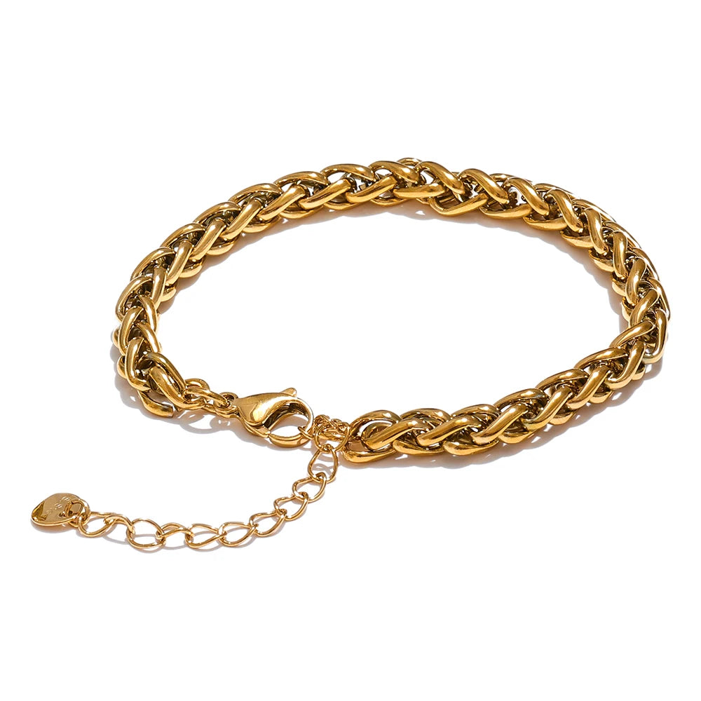 Sarah Gold Chain Bracelet