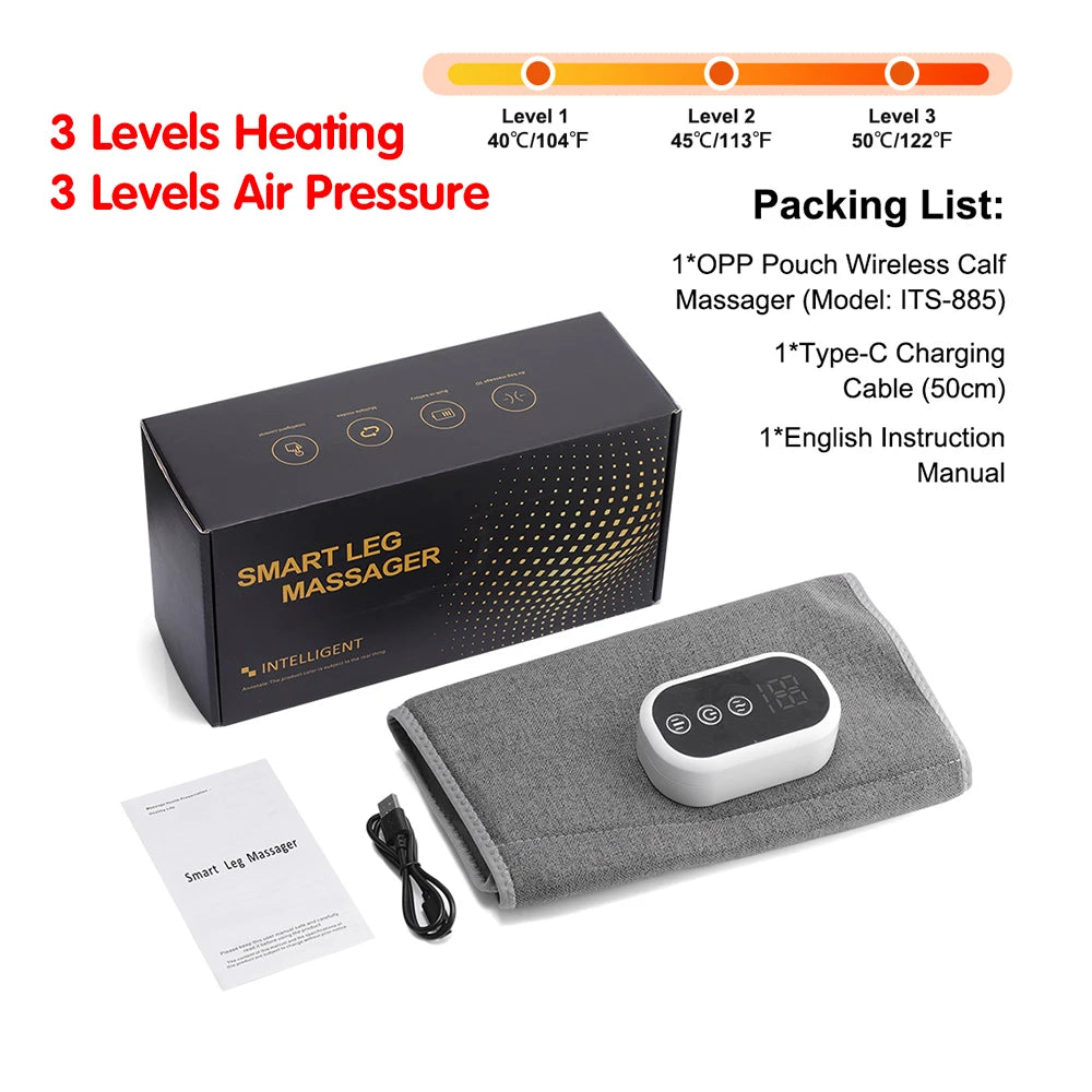 Airbag Calf & Leg Massager – Electric Foot & Muscle Relief