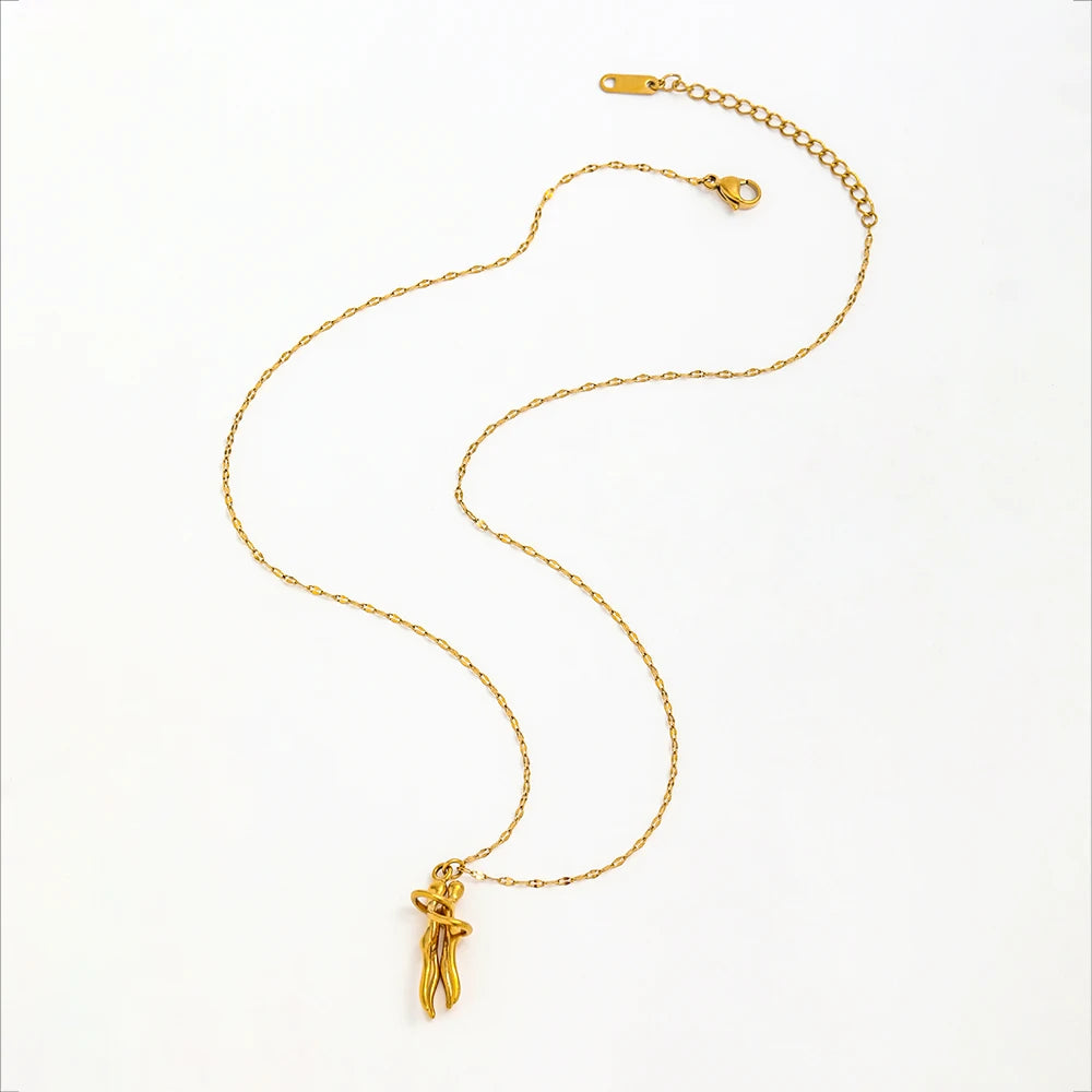 Valentino Lovers Pendant Necklace