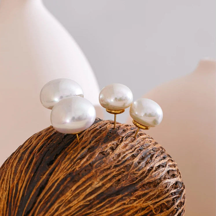 Bridget Classic Pearl Earrings