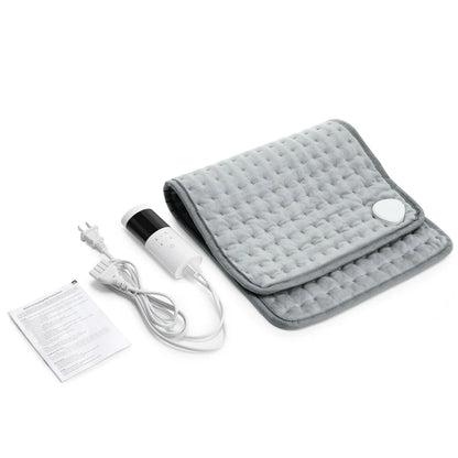 Electric Heating Pad – 9-Level Temperature & 4 Timer Settings for Hands, Back & Legs