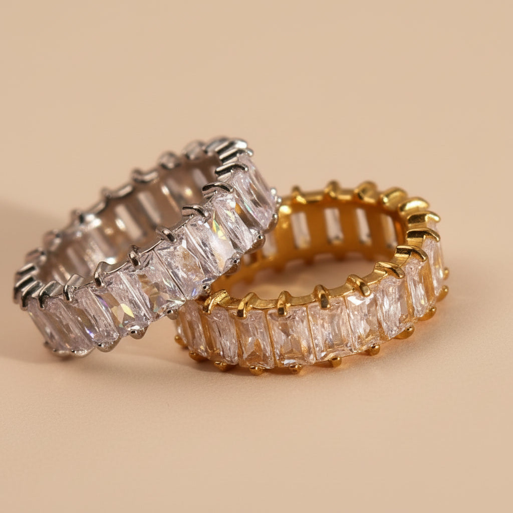 Addison Diamond Simulant Ring