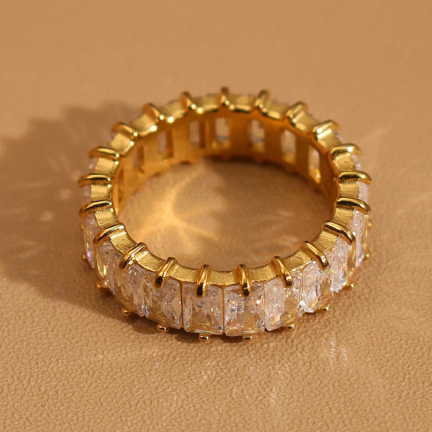 Addison Diamond Simulant Ring