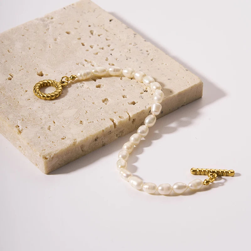 Hazel Pearl Bracelet