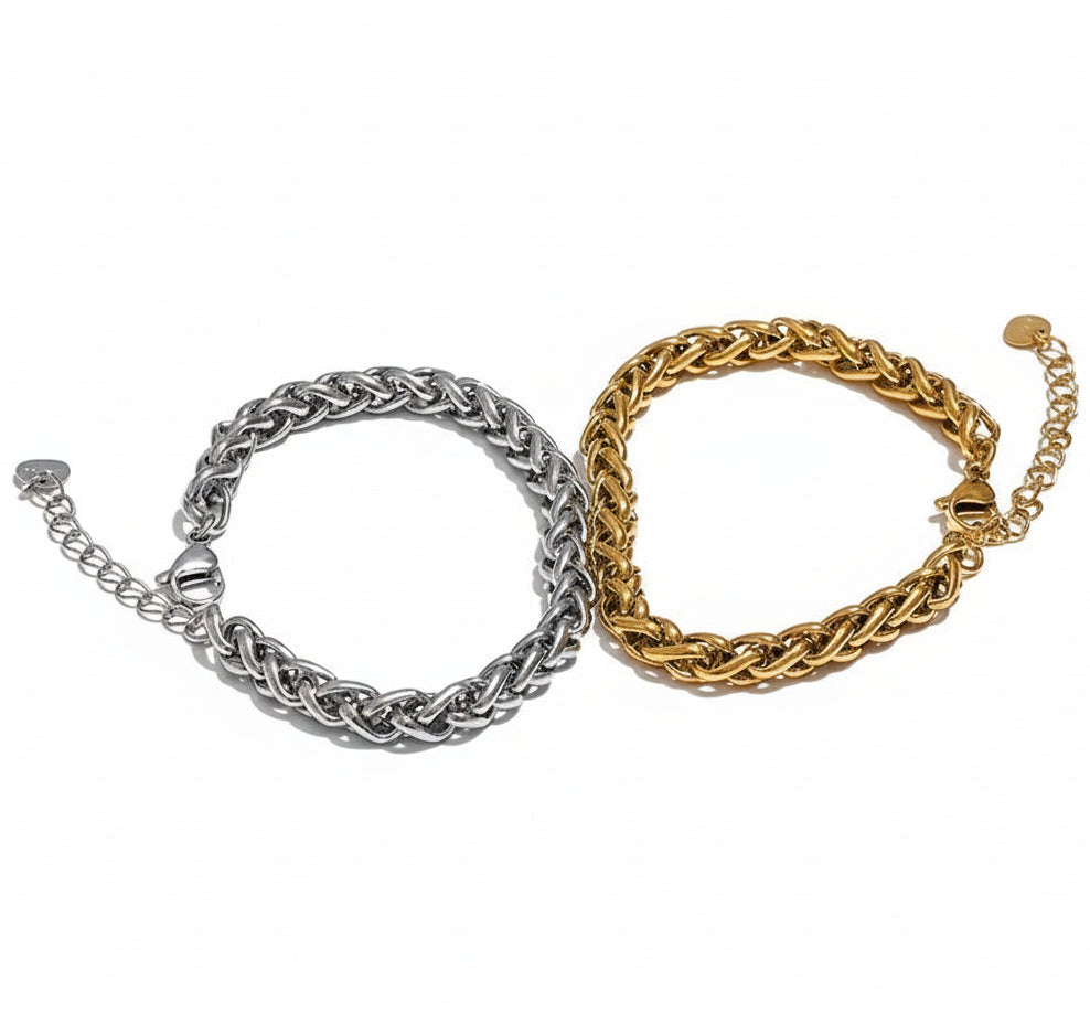 Sarah Gold Chain Bracelet