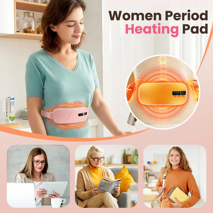 Heat & Vibration Belt – Fast Relief for Period Cramps