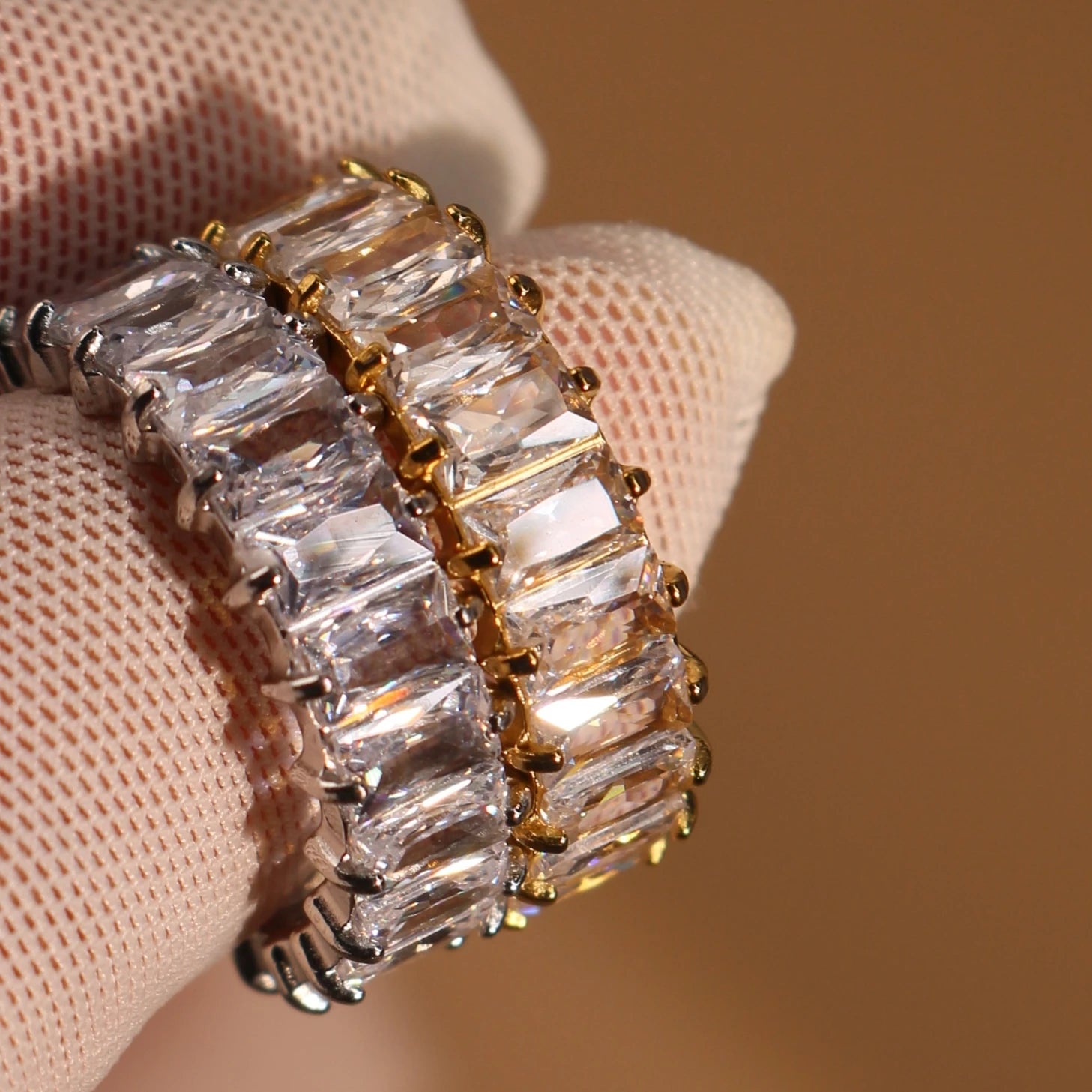 Addison Diamond Simulant Ring