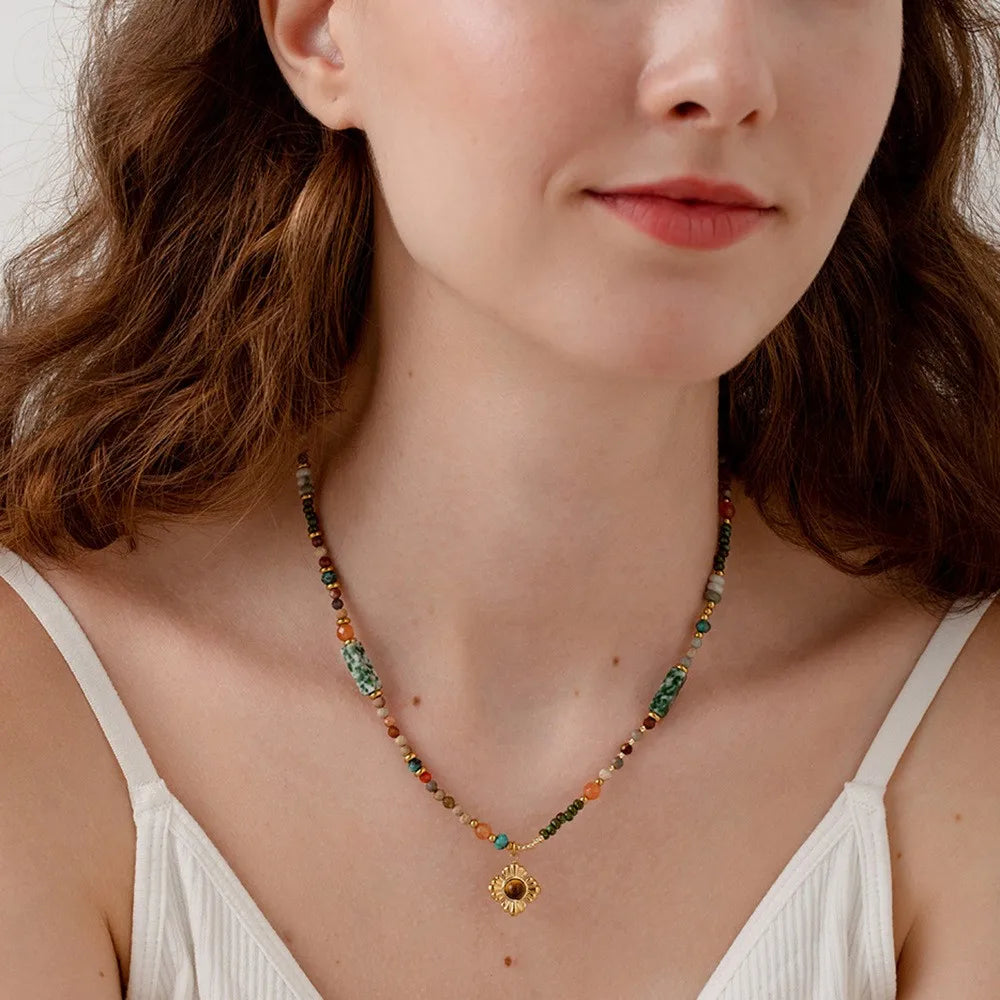 Mabel Beaded Necklace