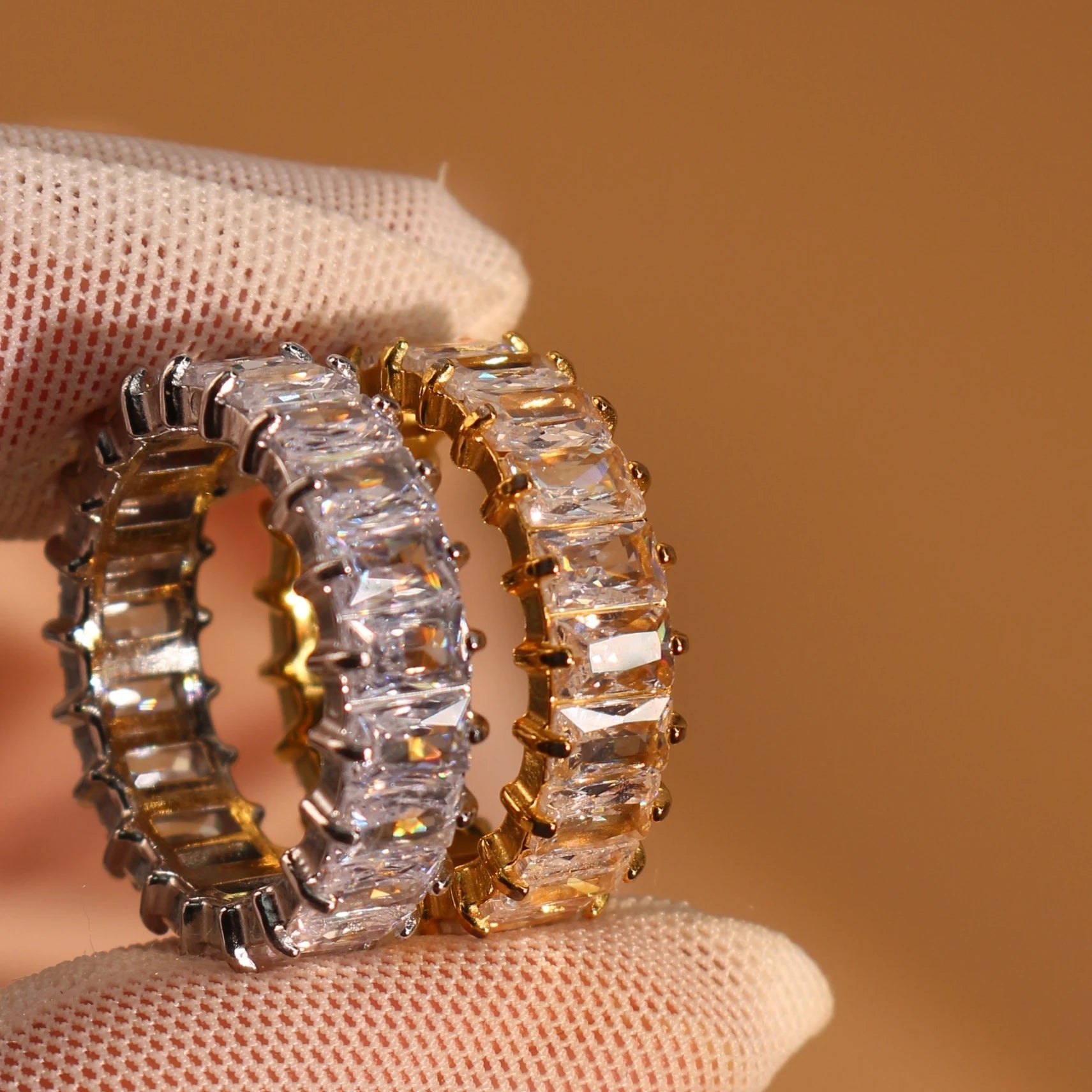 Addison Diamond Simulant Ring