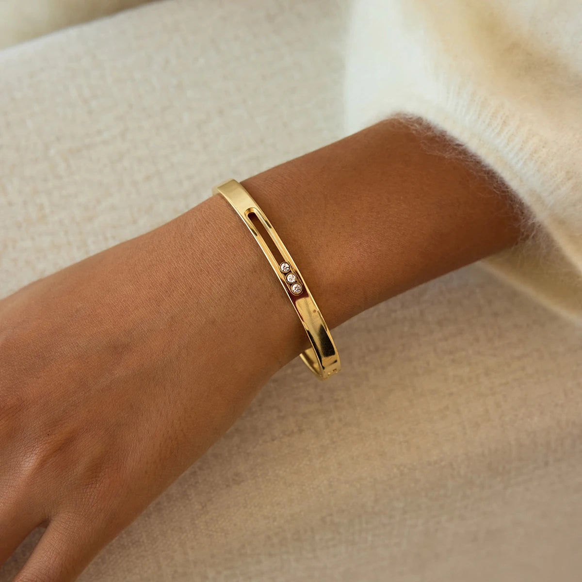 Bianca Bangle Bracelet