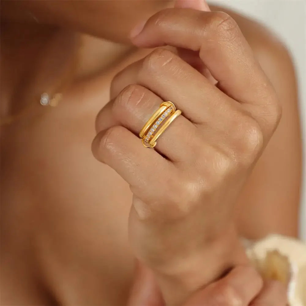 Chloe Stacked Ring