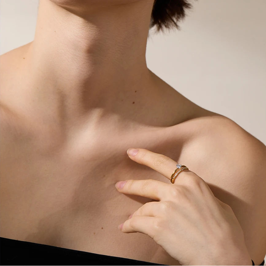 Savannah Double Layer Ring