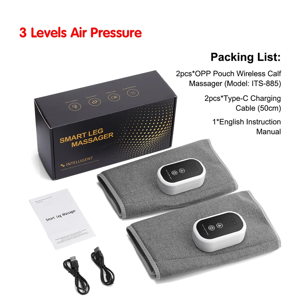 Airbag Calf & Leg Massager – Electric Foot & Muscle Relief