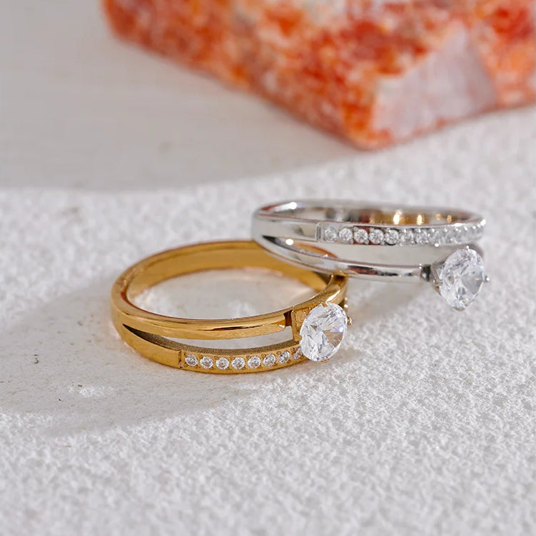 Savannah Double Layer Ring