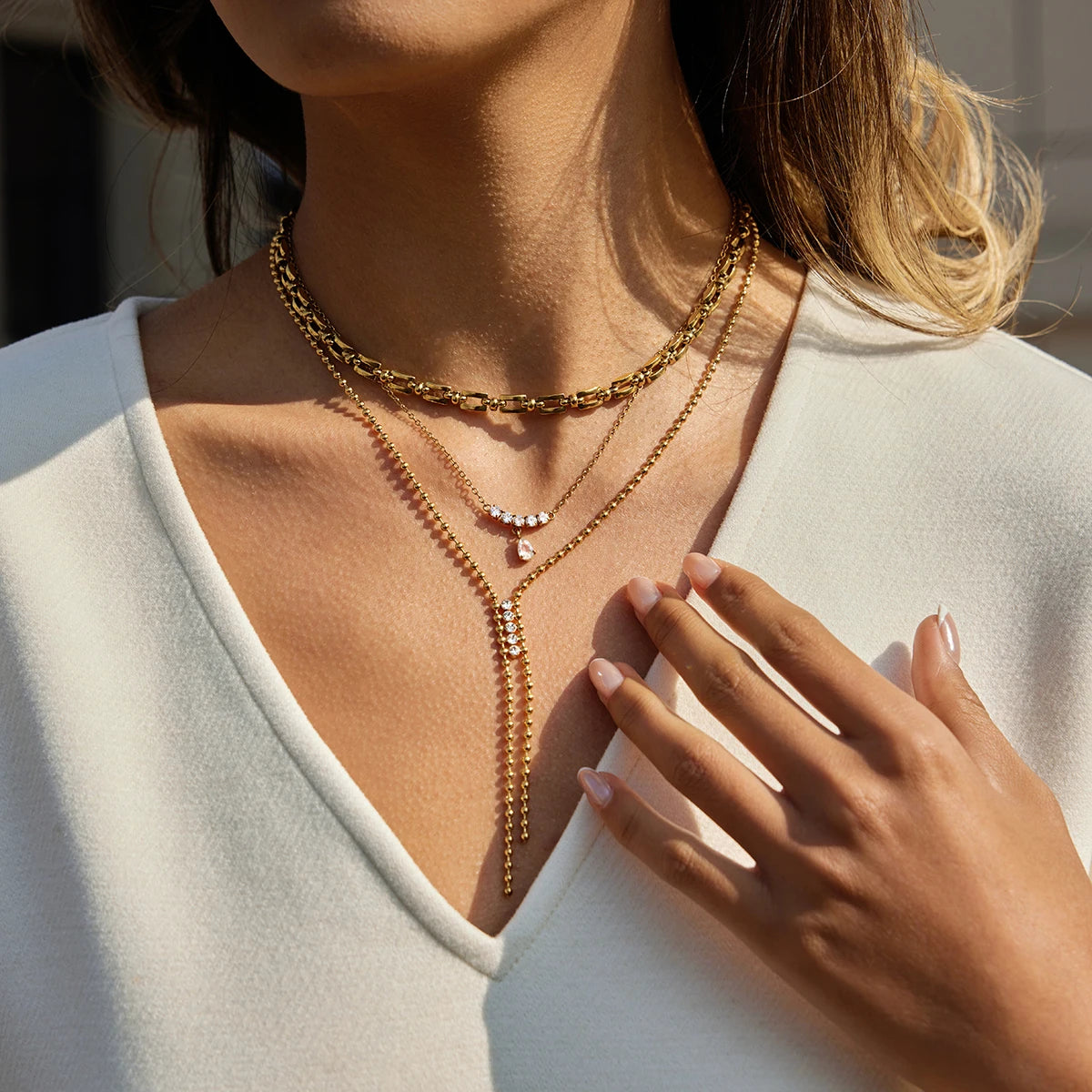 Diana Classic Italian Necklace