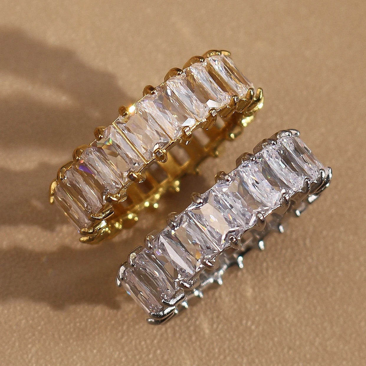 Addison Diamond Simulant Ring