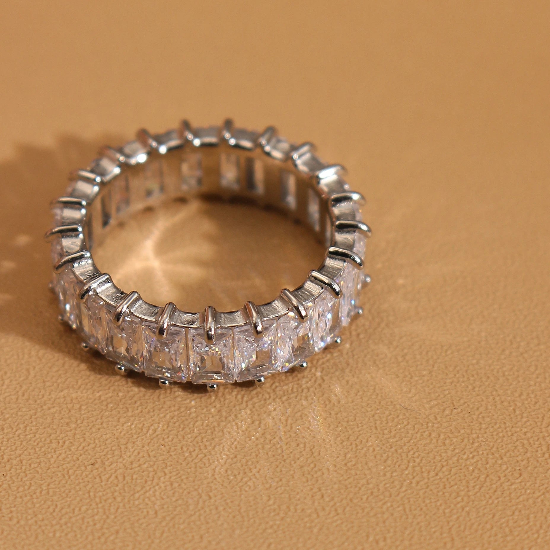 Addison Diamond Simulant Ring