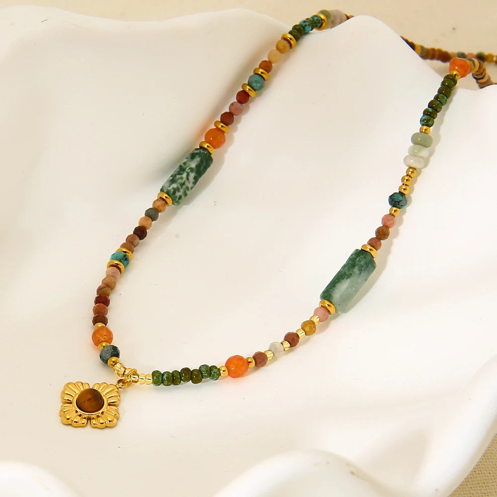 Mabel Beaded Necklace