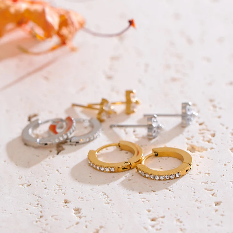 June Gold Earring Set