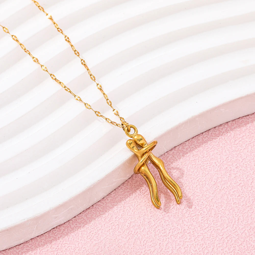 Valentino Lovers Pendant Necklace