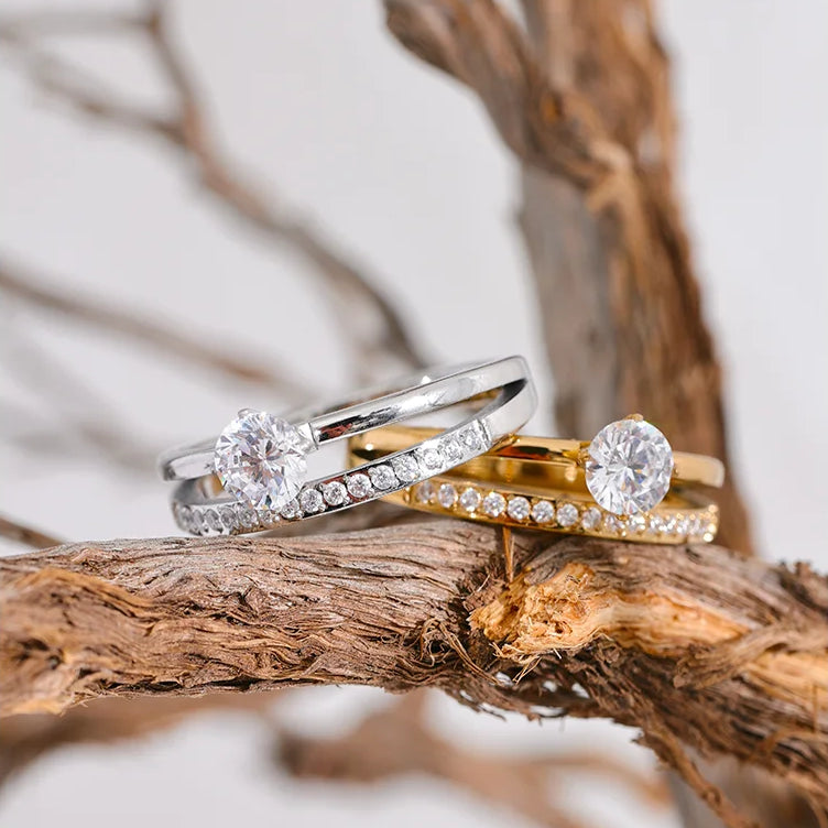 Savannah Double Layer Ring