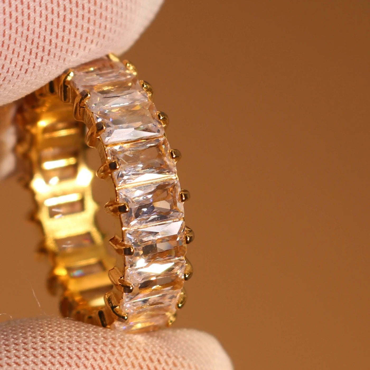 Addison Diamond Simulant Ring