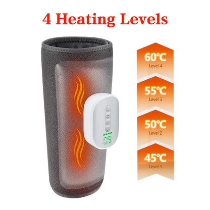 Electric Leg Massager – 8-Level Air Compression & Heating Therapy