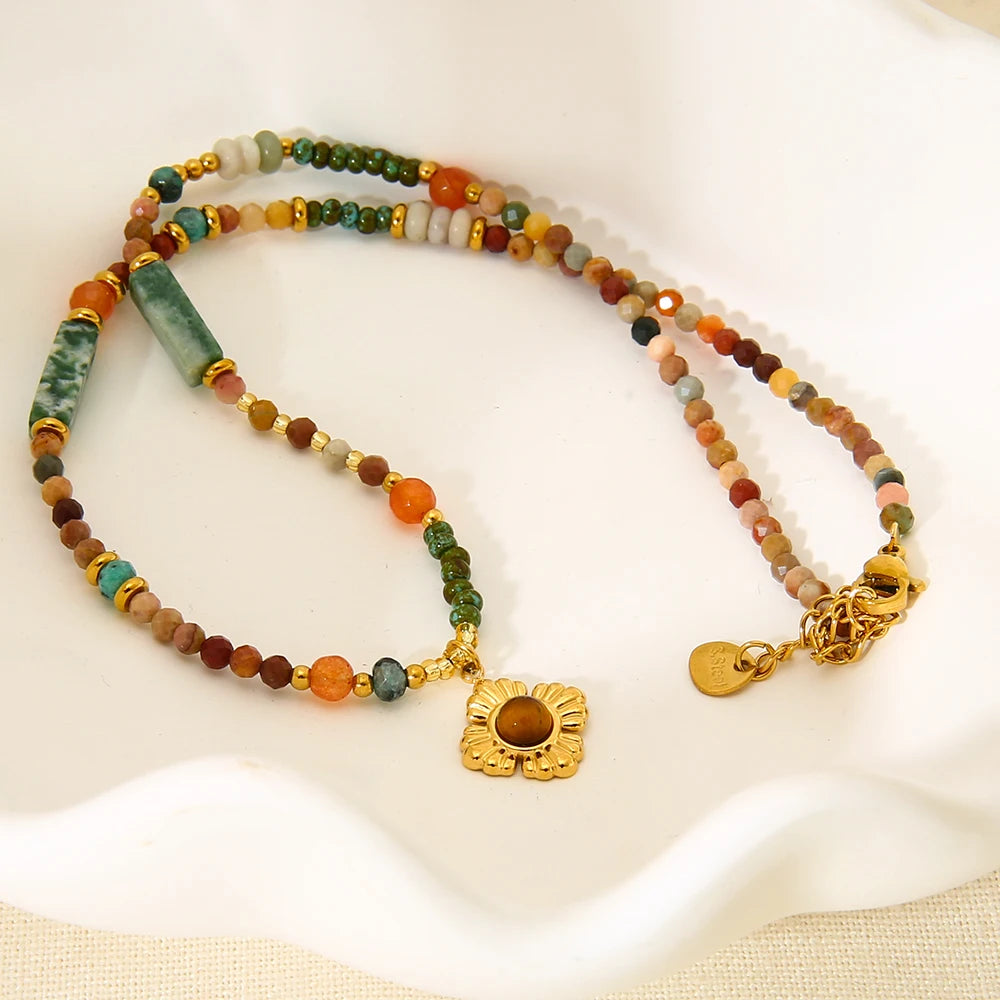 Mabel Beaded Necklace
