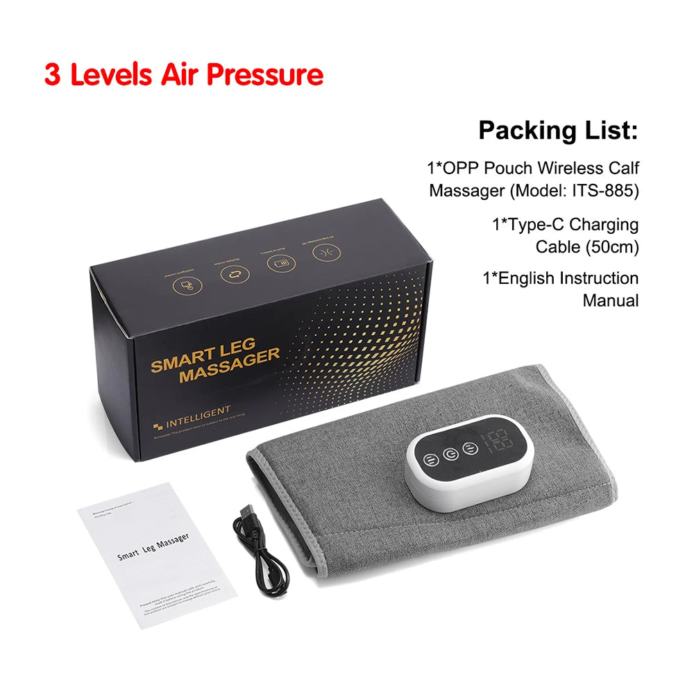 Airbag Calf & Leg Massager – Electric Foot & Muscle Relief