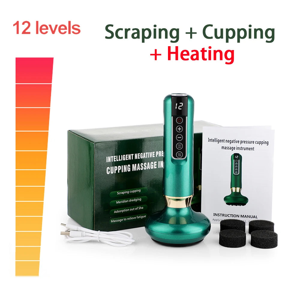 Vacuum Suction Cupping Massager – Gua Sha & Slimming Device