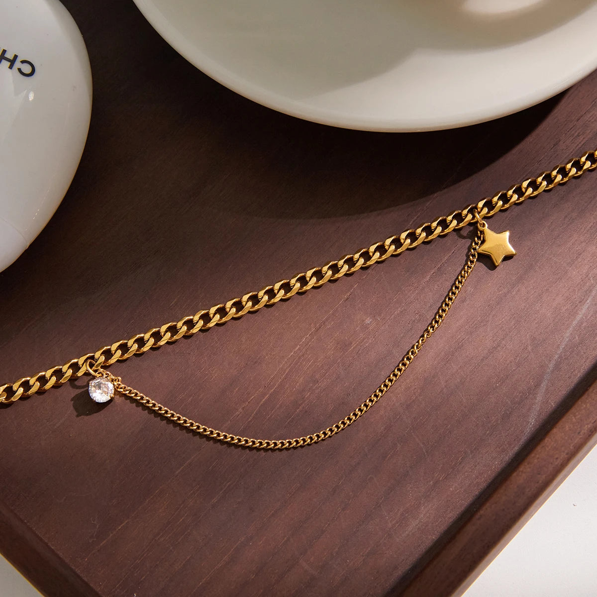 Anastasia Layered Chain Necklace