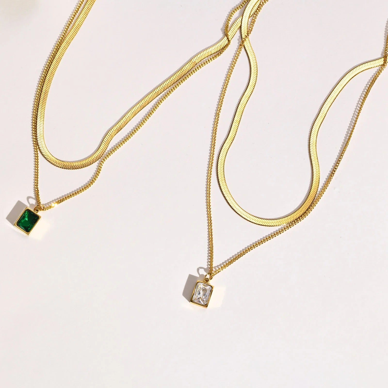 Stella Emerald Necklace